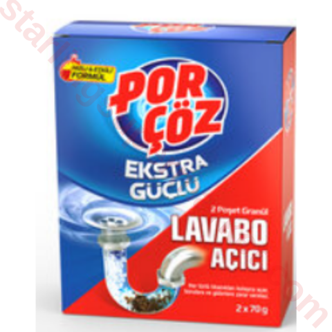 PORCOZ LAVABO ACICI TOZ 2*50 G