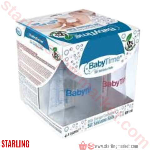 BABYTIME SUT SAKLAMA KABI 4*150 ML
