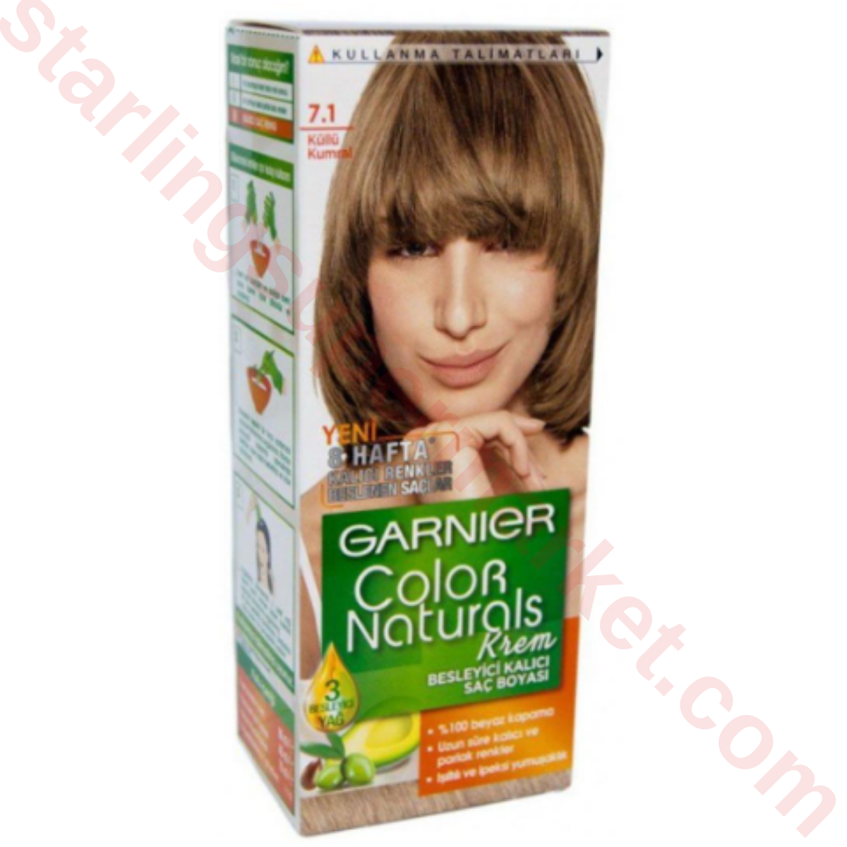 GARNIER COLOR NATURALS TUP KULLU KUMRAL 7.1