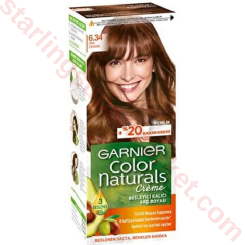 GARNIER COLOR NATURALS TUP ALTIN KUMRAL 6.34