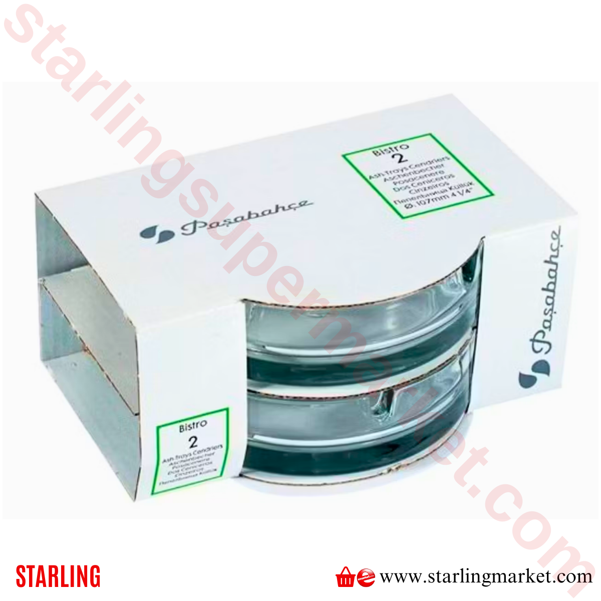 PASABAHCE BISTRO KULLUK 2 LI 54036