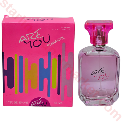 ARE YOU PARFUM BAYAN ROMANTIC EAU DE TOILET 50 ML