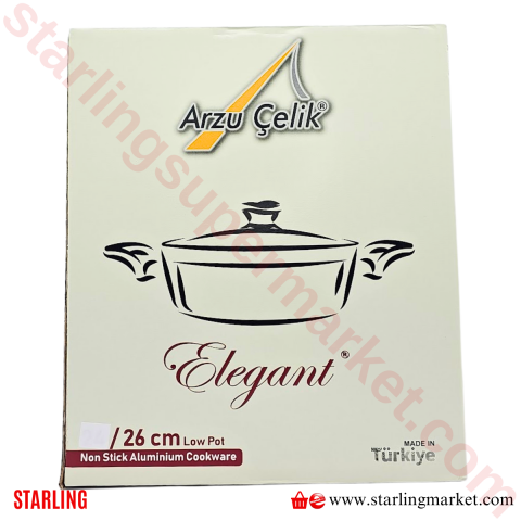 ARZU CELIK SERAMIK BASIK TENCERE 26 CM