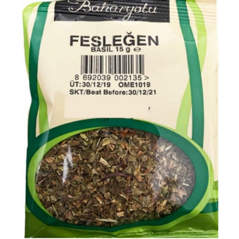 BAHARYOLU FESLEGEN YAPRAK 15 G