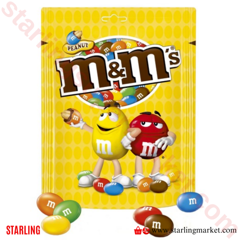 M&M PEANUT MINIS BAG IN BAG 250 G