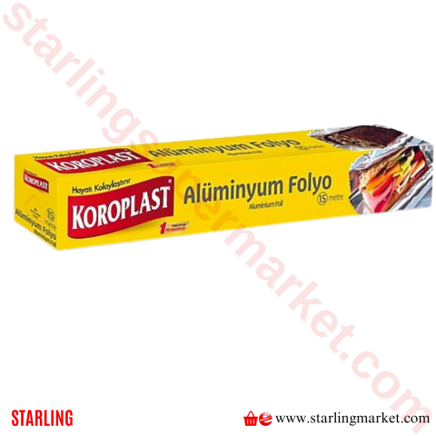 KOROPLAST ALIMINYUM FOIL 30*15 CM