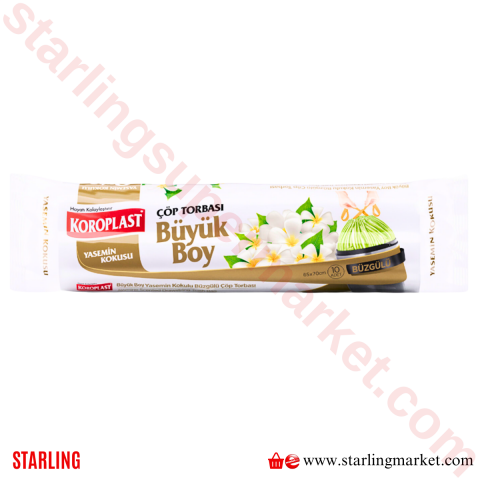 KOROPLAST COP TORBASI YASEM BUZGULU 65*70 CM 10 LU