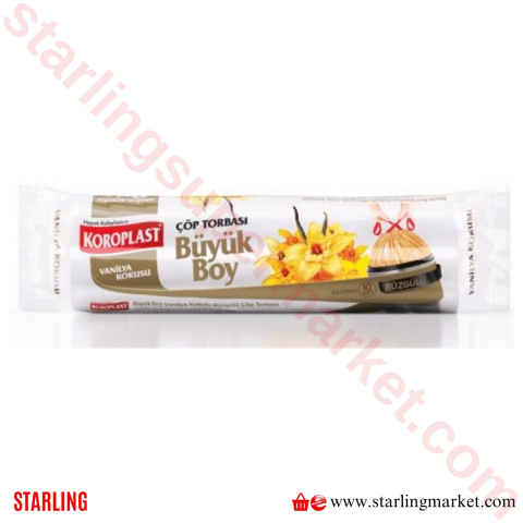 KOROPLAST COP TORBASI VANILYA 65*70 CM 10 LU