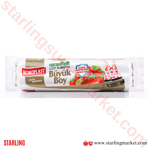 KOROPLAST COP TORBASI BUZGU CILEK 65*70 CM 10 LU