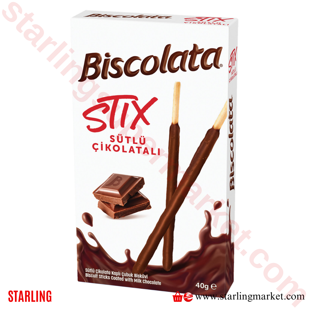 SOLEN BISCOLATA STIX SUTLU CIKOLATALI 40 G