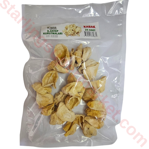 GAZIANTEP KURUTMALIK KABAK 25 LI