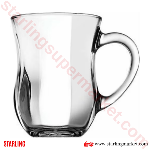 PASABAHCE GOURMET KUPLU CAM BARDAK TEKLI 350 CC