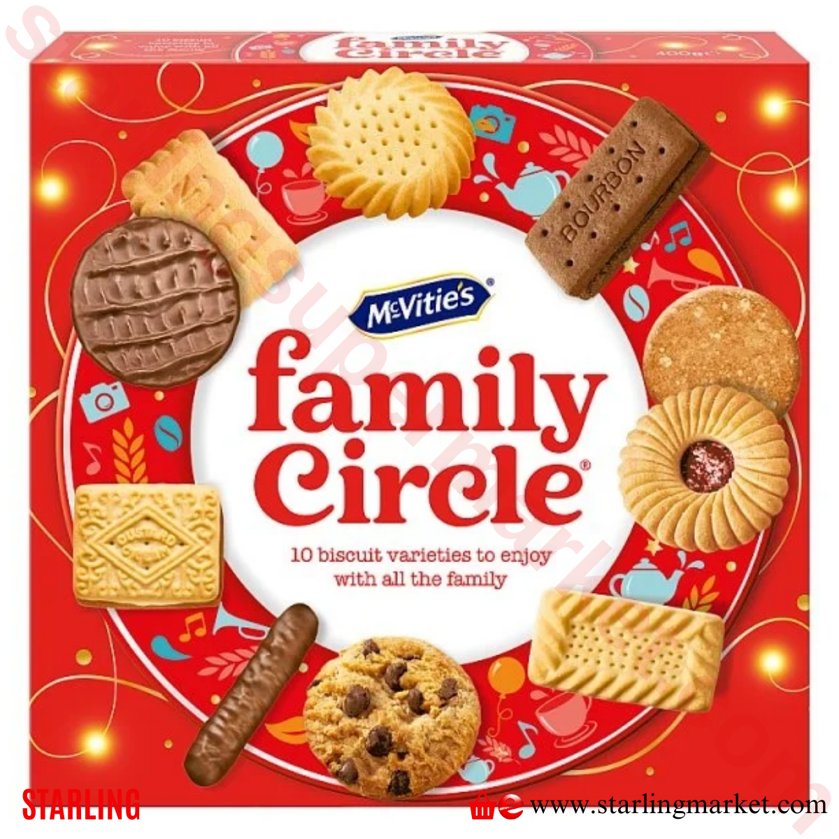 MCVITIES BISKUVI FAMILY CIRCLE 400 G