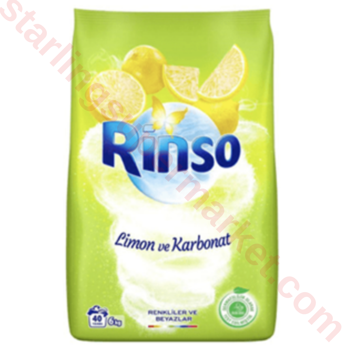 RINSO TOZ DETERJAN LIMON&KARBONAT 6 KG