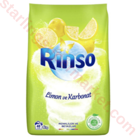 RINSO TOZ DETERJAN LIMON&KARBONAT 6 KG