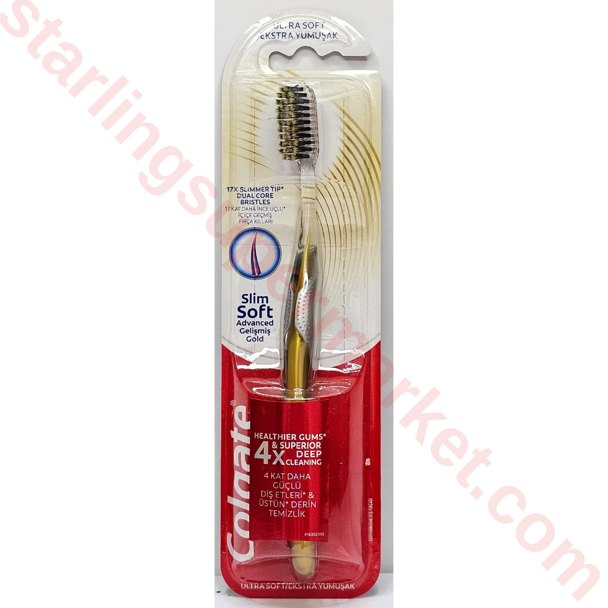 COLGATE DIS FIRCASI T-BRUSH SLIM SOFT GELISMI GOLD