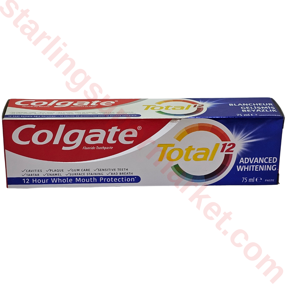 COLGATE DIS MACUNU TOTAL ADVANCED BEYAZLIK 75 ML