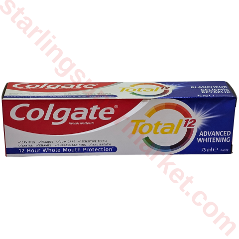 COLGATE DIS MACUNU TOTAL ADVANCED BEYAZLIK 75 ML