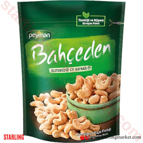 PEYMAN BAHCEDEN KAVRULMUS KAJU FISTIGI 120 G