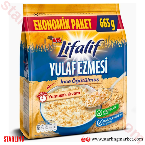 ETI LIFALIF YULAF EZMESI 665 G