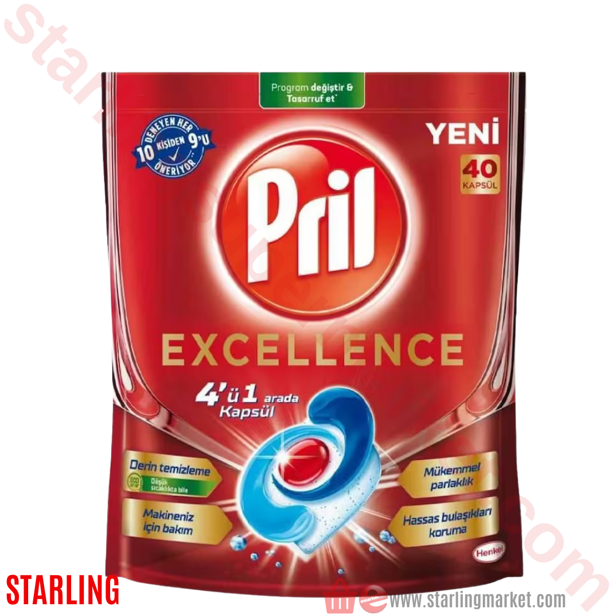 PRIL MAKINE EXCELLENCE KAPSUL 40 LI