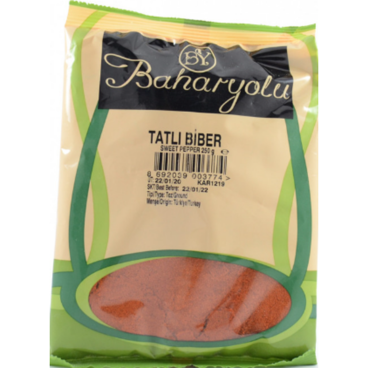 BAHARYOLU TATLI PUL BIBER 250 G