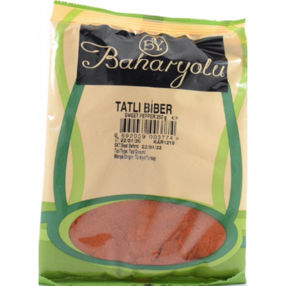 BAHARYOLU TATLI PUL BIBER 250 G