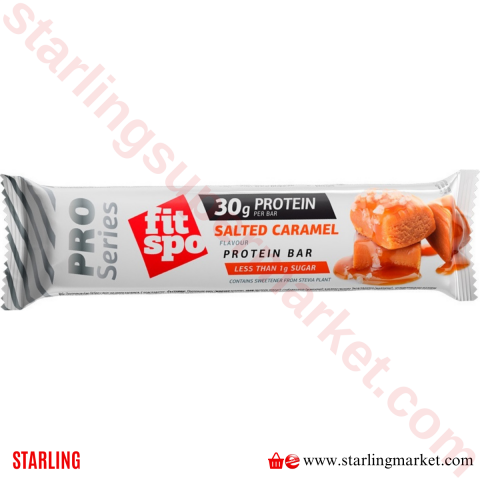 FITSPO PROTEIN BAR SALTED CARAMEL 30 G