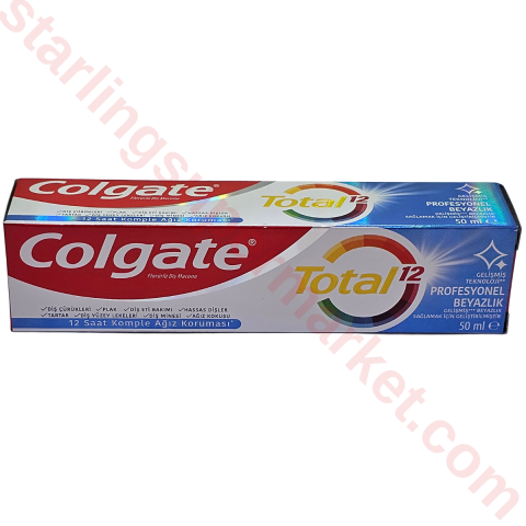 COLGATE DIS MACUNU TOTAL PROF BEYAZLIK 50 ML