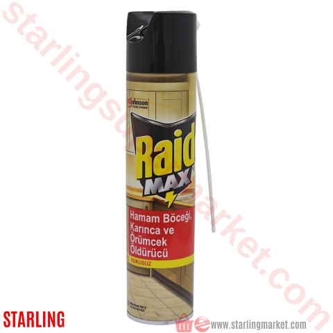 RAID BOCEK SAVAR MAX 300 ML