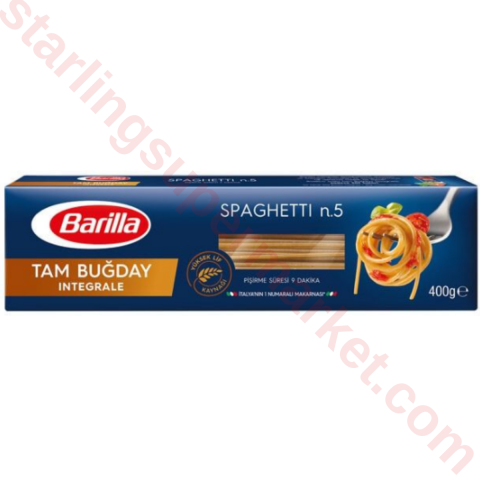 BARILLA MAKARNA INTEGRALE SPAGHETTI 400 G