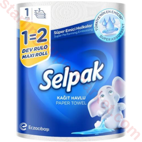 SELPAK MEGA RULO HAVLU