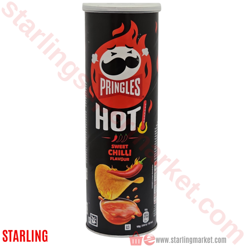 PRINGLES HOT SWEET CHILLI 160 G