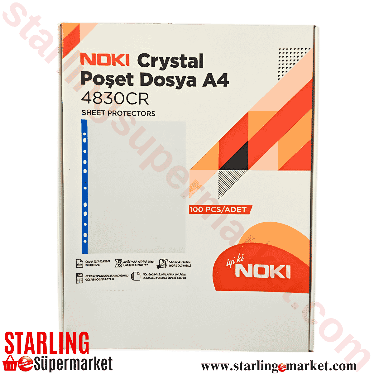 NOKI KRISTAL FOY DOSYA 100 LU