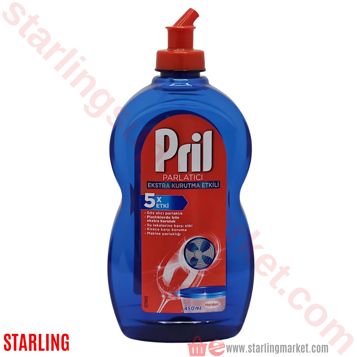 PRIL MAKINE PARLATICI+KURUTUCU 450 ML