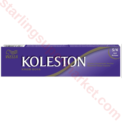 WELLA KOLESTON SINGLE ACIK KESTANE 5-4