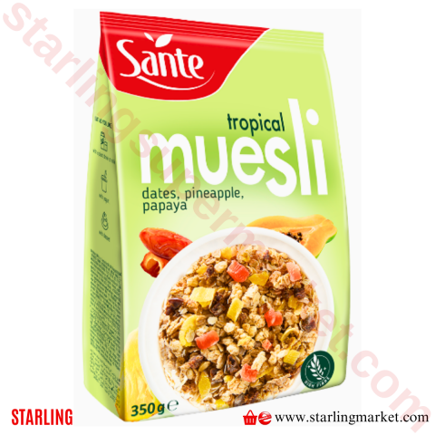 SANTE MUESLI TROPICAL 350 G