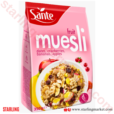 SANTE MUESLI FRUIT 350 G