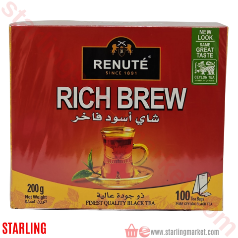 RENUTE CAY SIYAH 100 LU