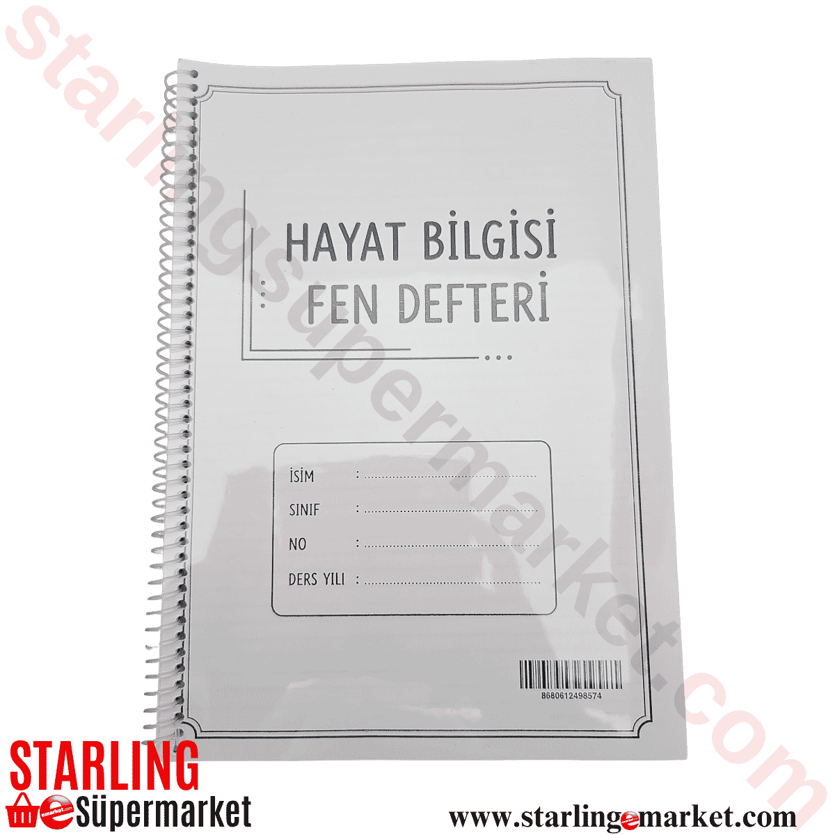 GUNES HAYAT BILGISI DEFTERI A4