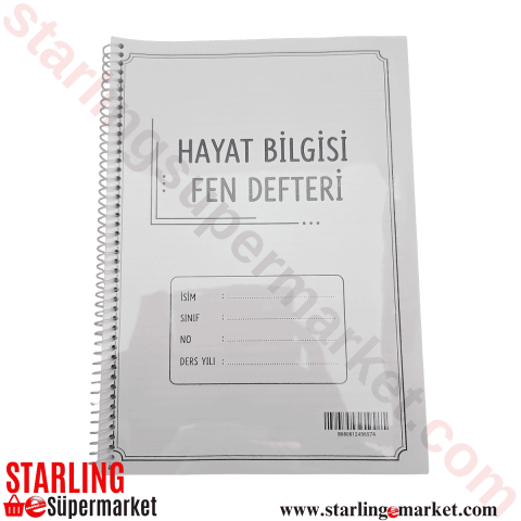 GUNES HAYAT BILGISI DEFTERI A4