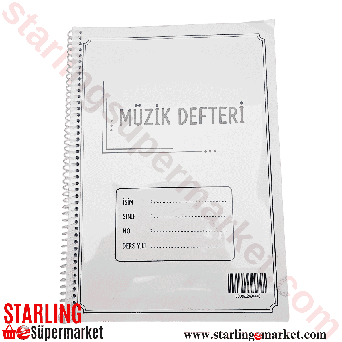 GUNES MUZIK DEFTERI A4