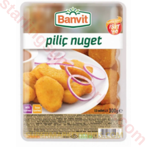 BANVIT TAVUK NUGET KUVET 300 G 1+1
