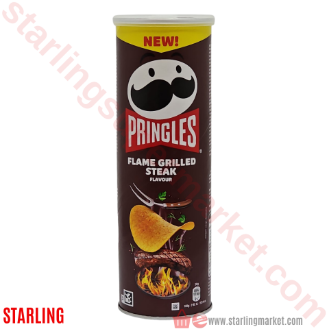 PRINGLES FLAME GRILLED STEAK 165 G