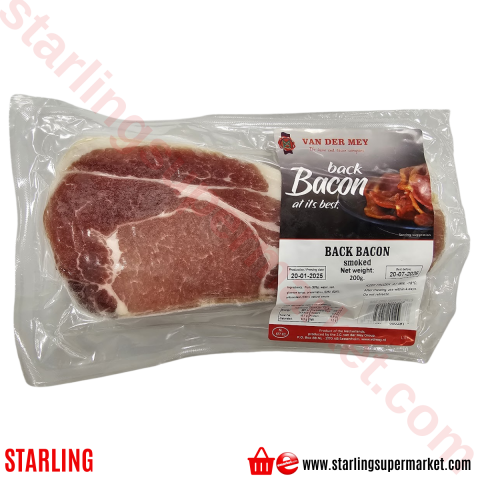 ICELAND BACK BACON SMOKED 200 G