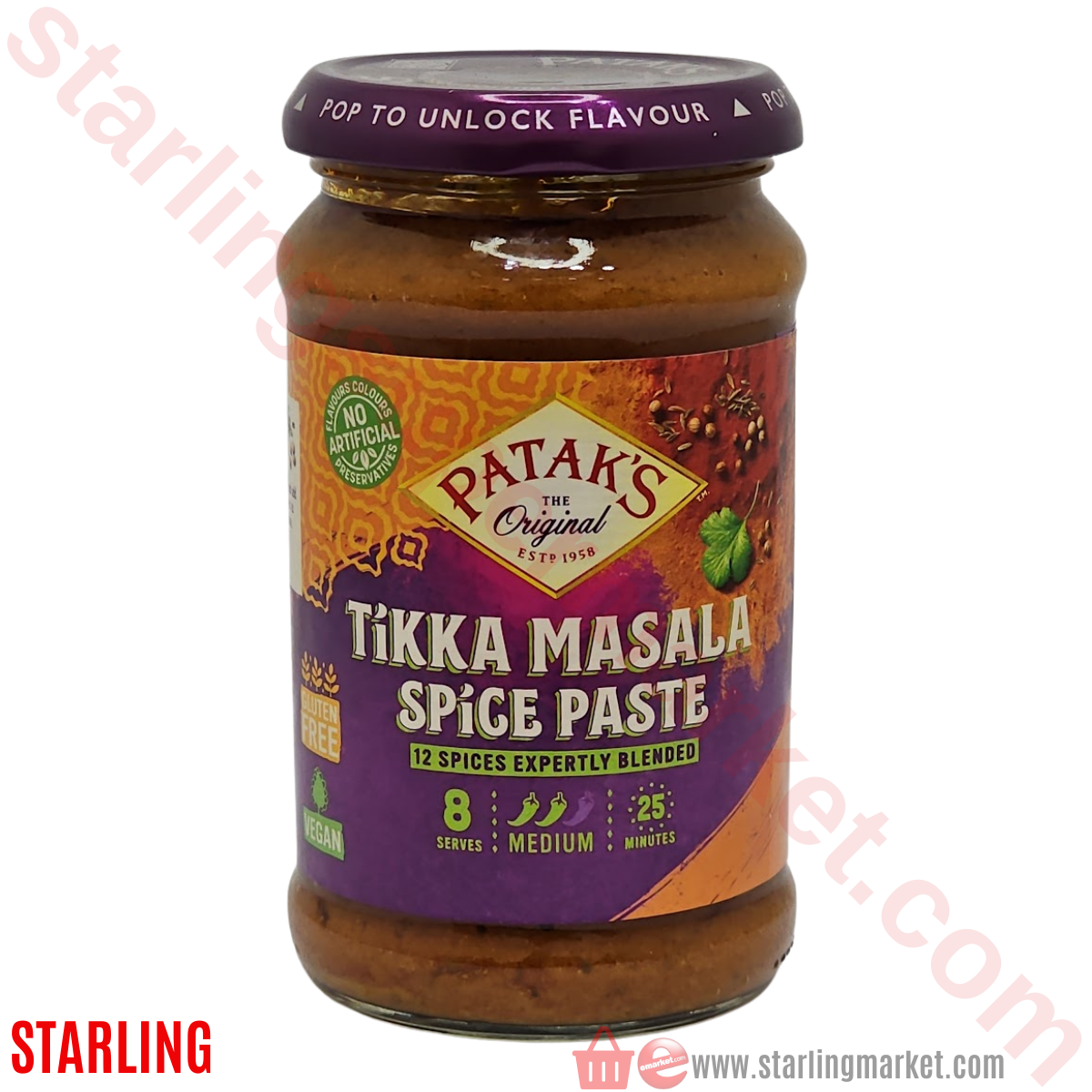 PATAKS TIKKA MASALA SPICE PASTE 283 G