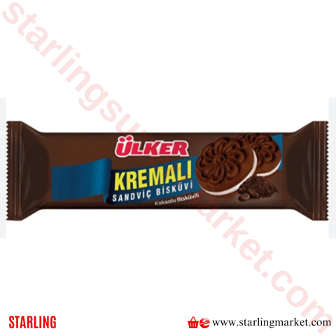 ULKER BISKUVI KREMALI SANDUVIC KAKAOLU 61 G