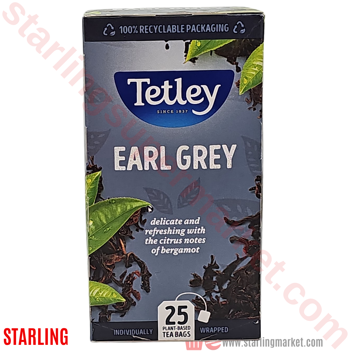 TETLEY CAY EARL GREY 25 LI