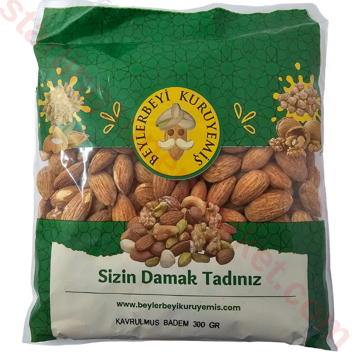 BEYLERBEYI KURUYEMIS KAVRULMUS BADEM 300 G