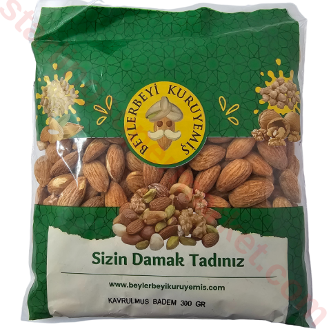 BEYLERBEYI KURUYEMIS KAVRULMUS BADEM 300 G